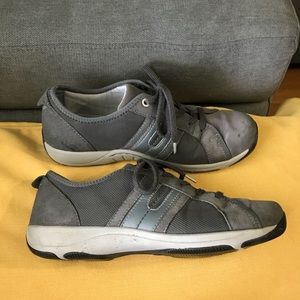 DANSKO Heidi Gray Lace Up Sneakers Shoes